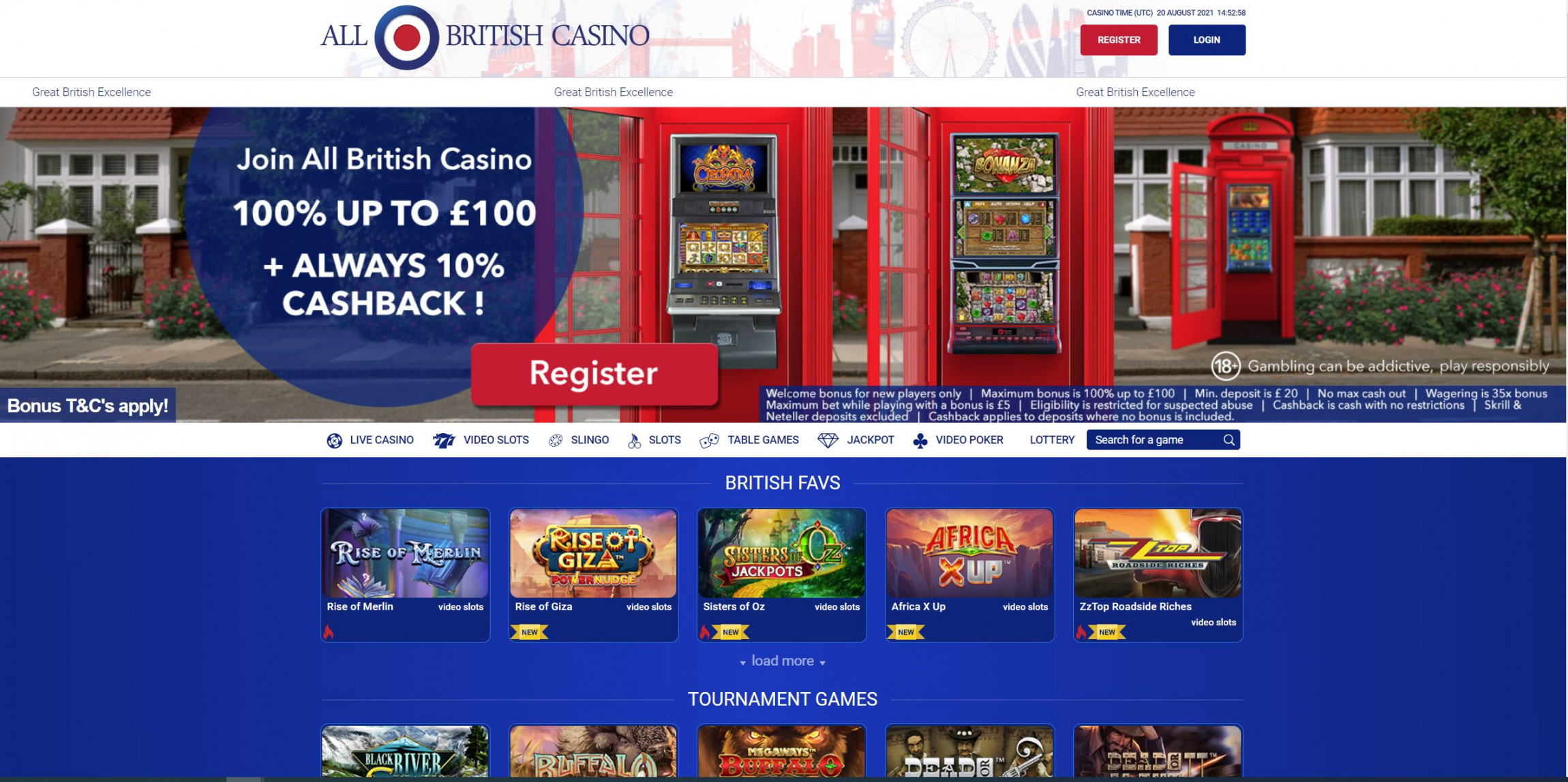 uk top casinos online